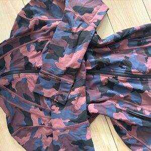 Camouflage Zip-Up Jacket